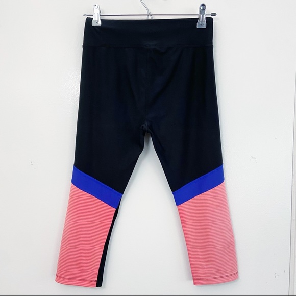 Under Armour Heatgear Compression Leggings Color Block Black Small - Picture 4 of 7